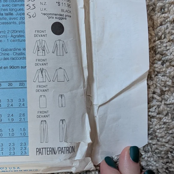 Butterick Pattern - Picture 2 of 4